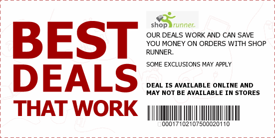 Shop Runner Coupons
