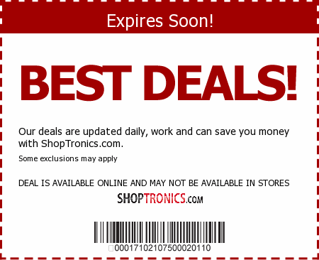 ShopTronics.com Promo Code