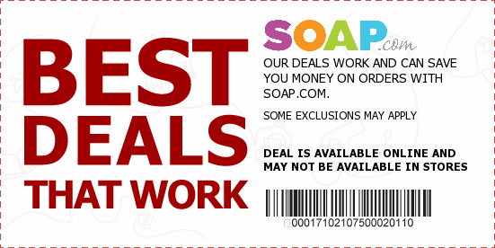 Soap.com Coupons