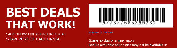 Starcrest Coupon