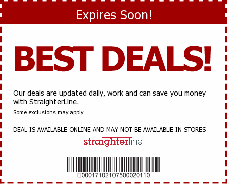 StraighterLine Promo Code