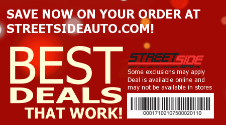 StreetSideAuto Coupon Code