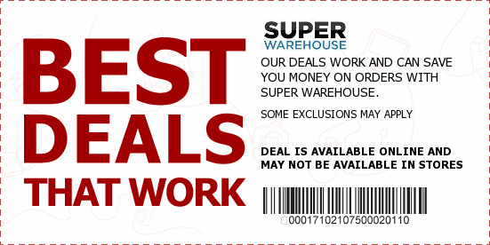 Super Warehouse Coupons