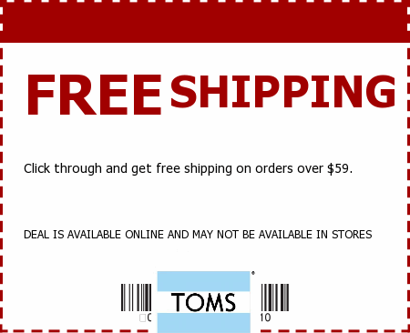 Toms Shoes Promo Code on