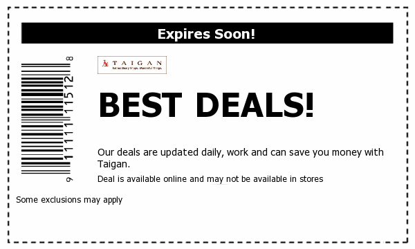 Taigan Deals