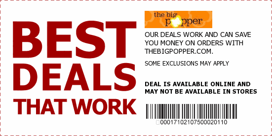 The Big Popper Coupons