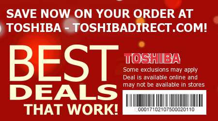 Toshiba Coupon Code
