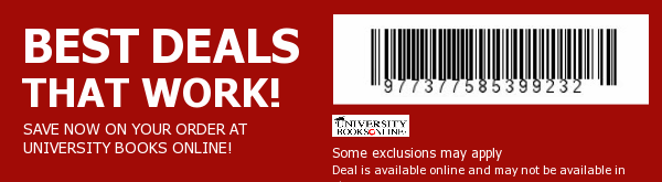 University Books Online Coupon