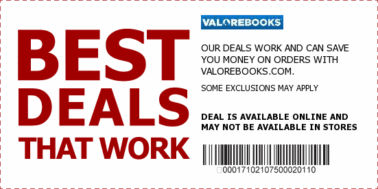 Valore Books Coupons