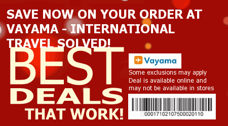 Vayama Coupon Code