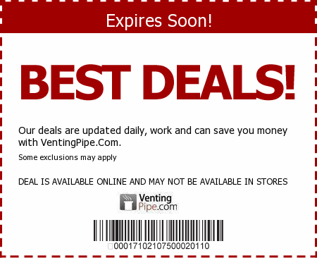 VentingPipe.Com Promo Code