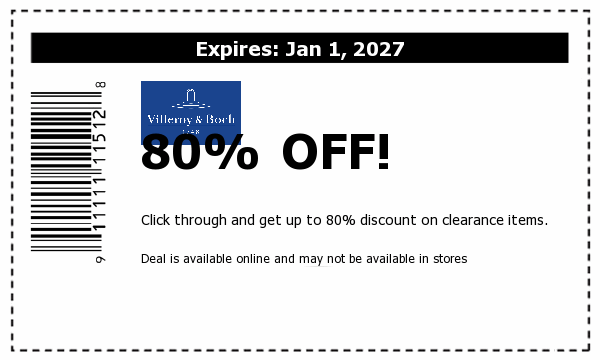 Villeroy and Boch Deals