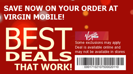 Virgin Mobile Coupon Code