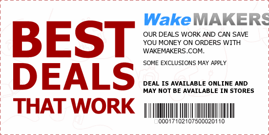 WakeMAKERS Coupons