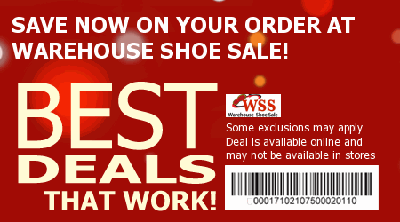 Warehouse Shoe Sale Coupon Code