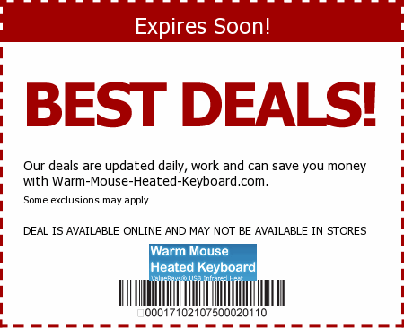 Warm Mouse Heated Keyboard Promo Code