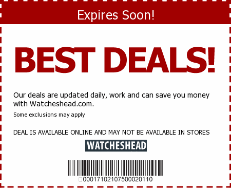 Watcheshead.com Promo Code