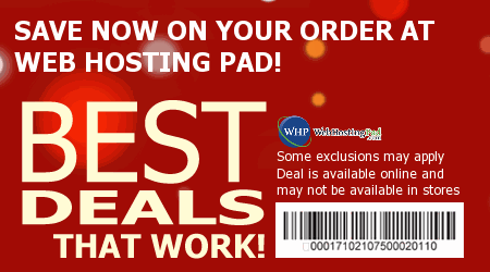 WebHostingPad Coupon Code