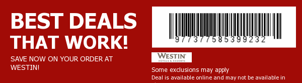 Westin Coupon