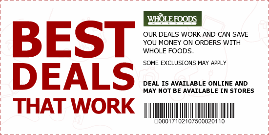 Whole Foods Coupons