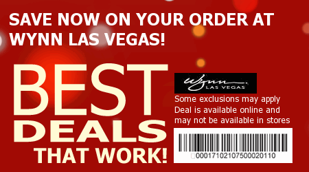 Wynn and Encore Las Vegas Coupon Code