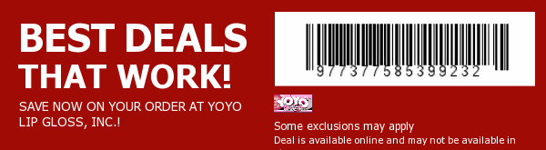 YOYO Lip Gloss, Inc. Coupon