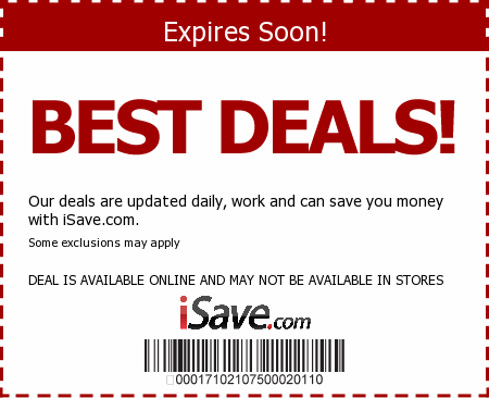 iSave.com Promo Code