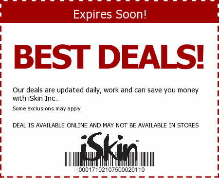 iSkin Promo Code