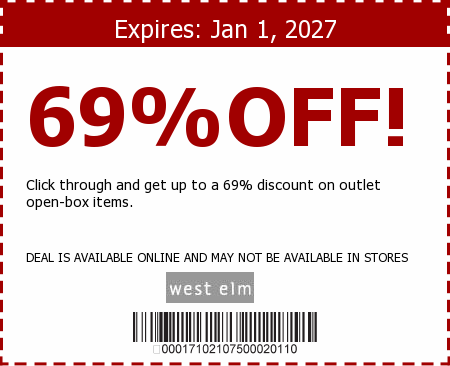 west elm Promo Code